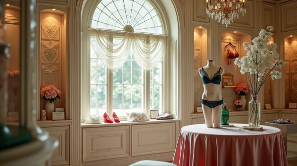 Des pièces uniques de lingerie de luxe chez Brigade Mondaine