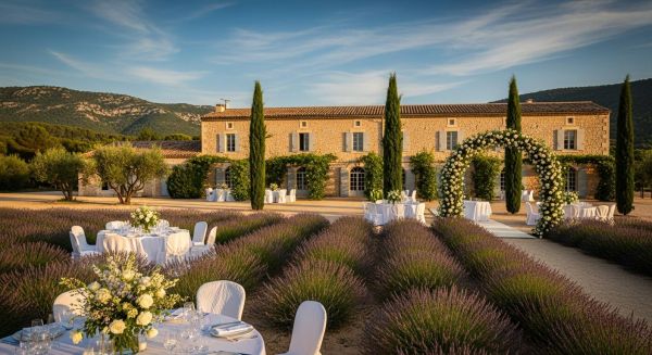 Domaine mariage dans la Drôme : le lieu idéal pour une réception de rêve